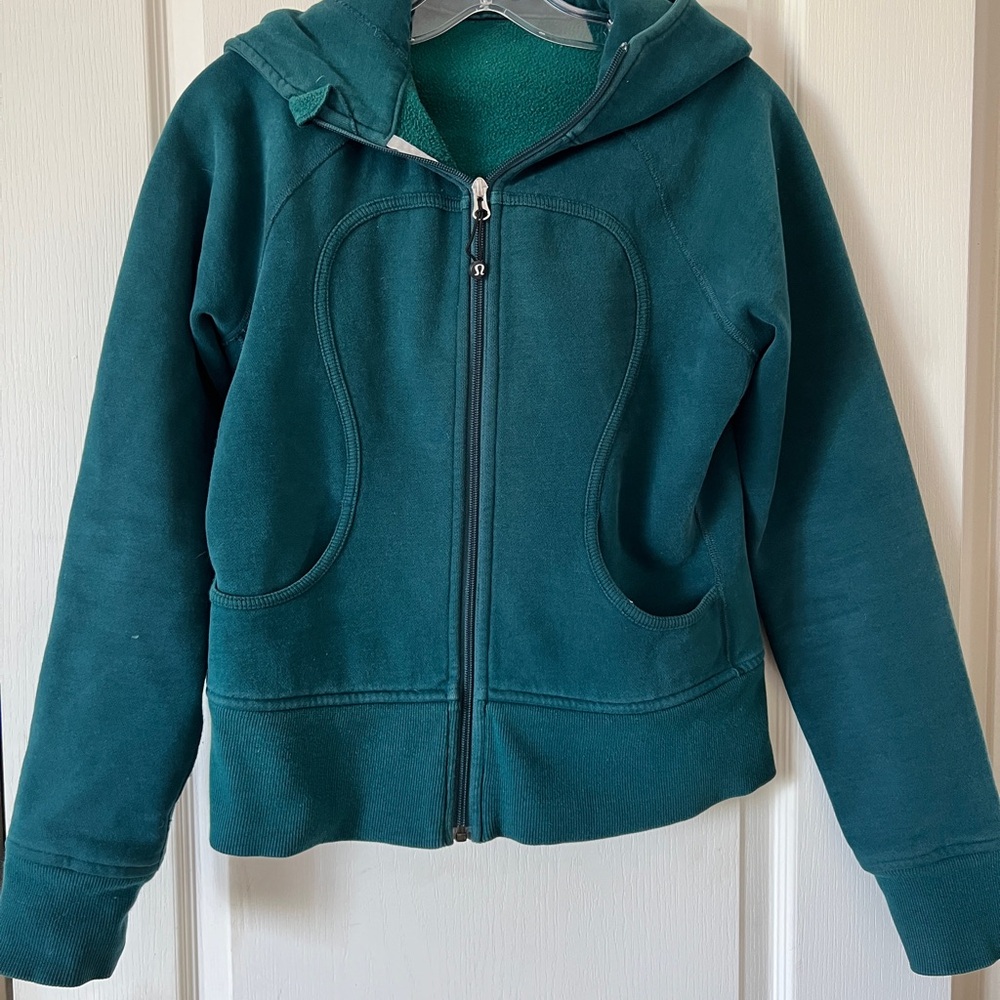 Teal Green Scuba Hoodie Lululemon
